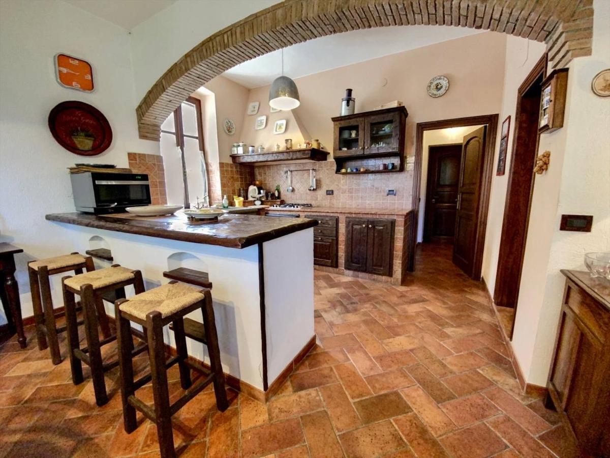 La Villa Del Borgo Масса-Мариттіма Екстер'єр фото