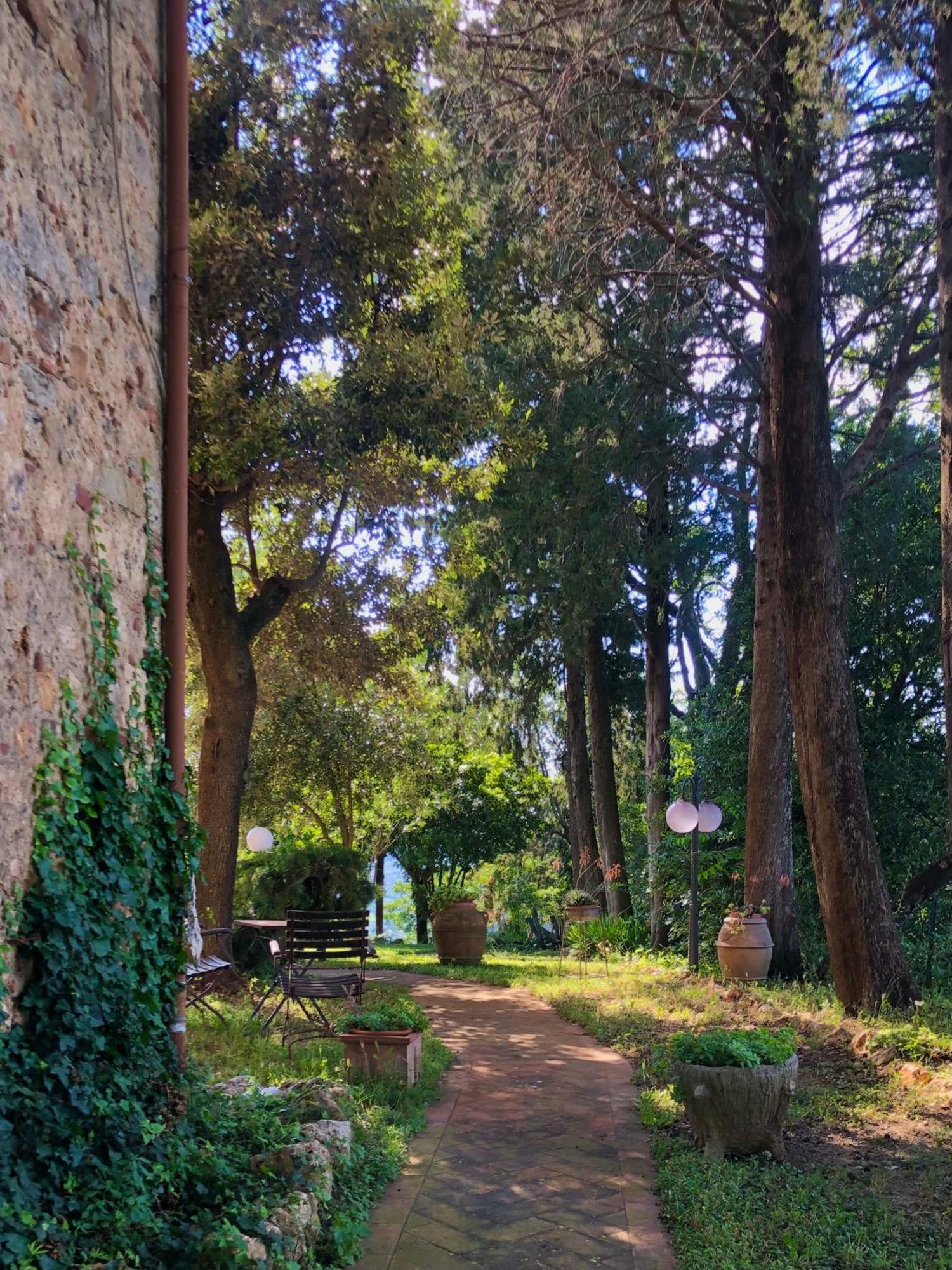La Villa Del Borgo Масса-Мариттіма Екстер'єр фото