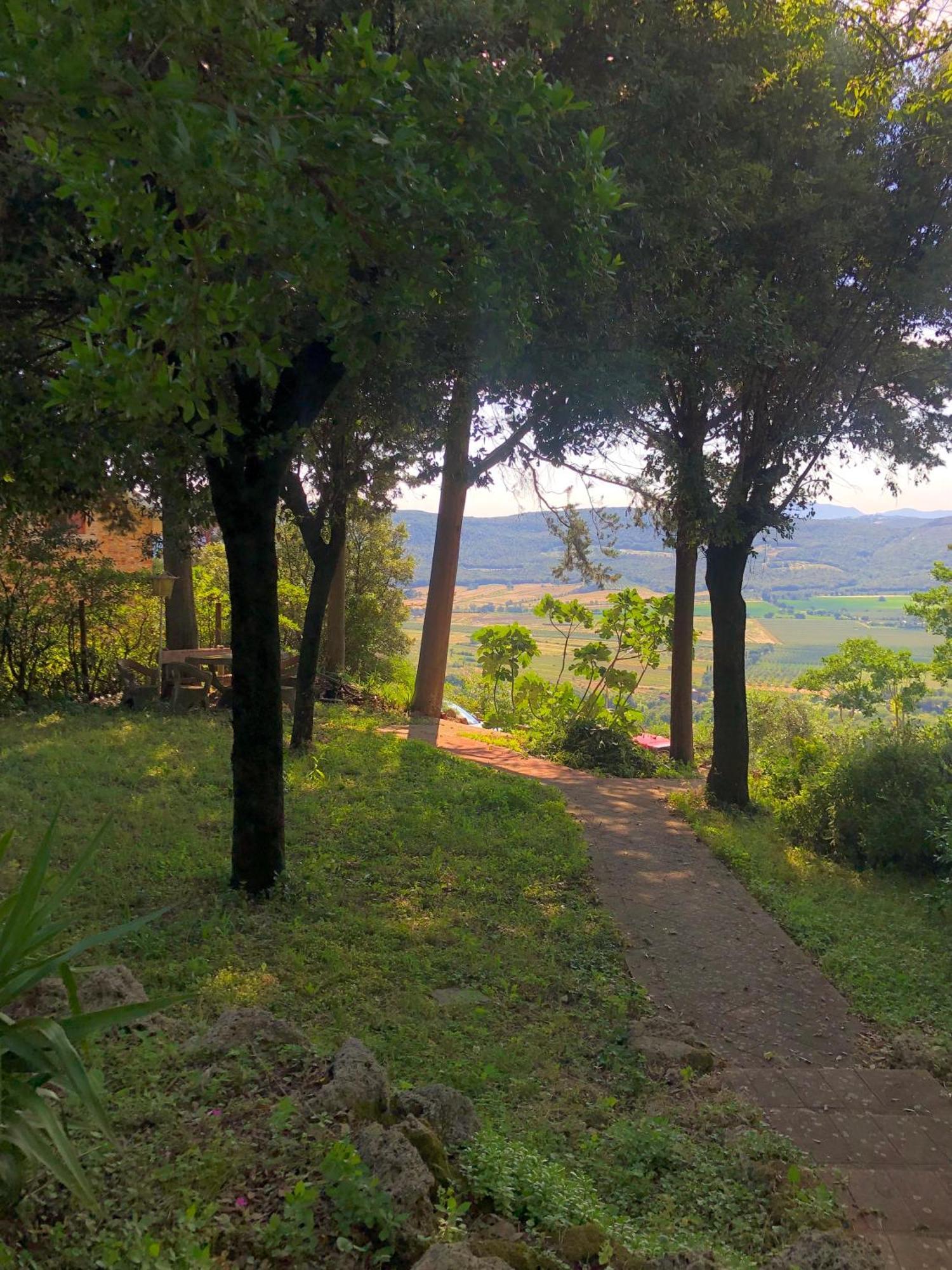 La Villa Del Borgo Масса-Мариттіма Екстер'єр фото